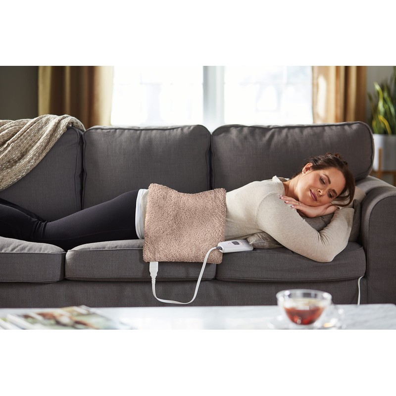 Sunbeam Premium Heating Pad with XpressHeat Technology, King Size, Brown