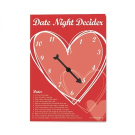 Valentines Day Gift | Date Night Decider - His Hers Boyfriend Girlfriend Anniversary Birthday Gift