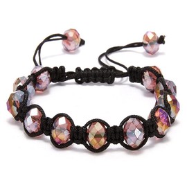 MIFYNN Gold Bow Bracelet for Women Gold Beaded Bracelets Stretch Bead Ball Bracelets Pearl Stackable Bracelets Adjustable Gold Jewelry for Women