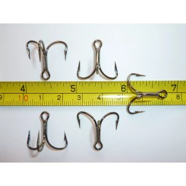 Mustad 50 Mustad KVD-Classic TG76-BN Short-Shank 1X Triple-Grip (Size 4) StandardPoint