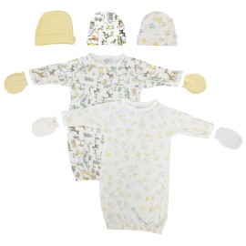 UD_Unisex Newborn Baby 7 Piece Gown Set Nc_0737
