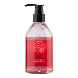 SexyHair Big Blow Dry Volumizing Gel, 250 ml | Gel voluminizador con fijación | Resistencia a la humedad hasta 72 h | Todo tipo de cabello
