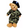 Chantilly Lane Army Bear "The Army Goes Rolling Along" Chantilly Lane Bear