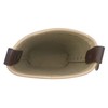 Leather Gold 3875-CHOC Bolt Bag with 2 Spud Wrench Holders,
