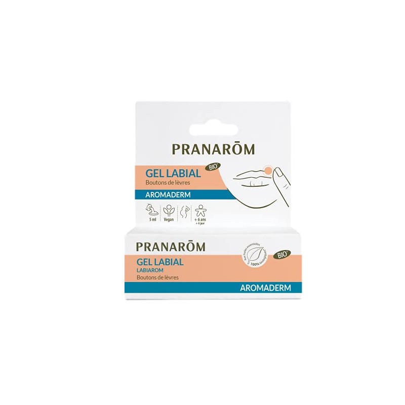 Pranarôm Lippengel Labial Bio Lippenpads mit reinen und natürlichen ätherischen