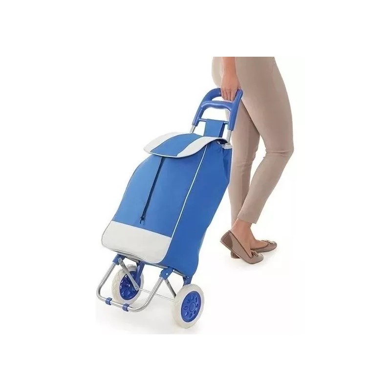 Misorel Carrito De Mandado Con Bolsa Soporta 70 Kg Hogar