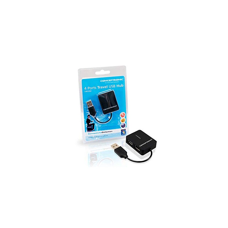 Conceptronic 4 Port USB 2.0 Mini Design Hub