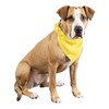 3 Pcs Plain Cotton Pets Dogs Bandana Triangle Shape -