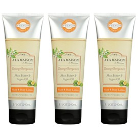 A LA MAISON Orange Bergamot Body Lotion 8 oz, 3 Pack