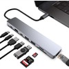 USB-C Hub 9-in-1 inca ITPC-7T - HDMI 4K, Gigabit LAN,