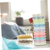 jojofuny 12 Rolls Luminous Embroidery Threads DIY Glowing Sewing Threads