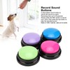 4pcs Record Talking Button Multifunctional 30S Dog Communication Buttons for
