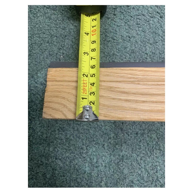 Threshold 2 1/2" X 36" Wood Door Threshold - Red