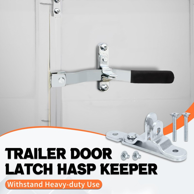 LONFFERY Cargo Trailer Cambar Cam Bar Lock, Trailer Door Latch