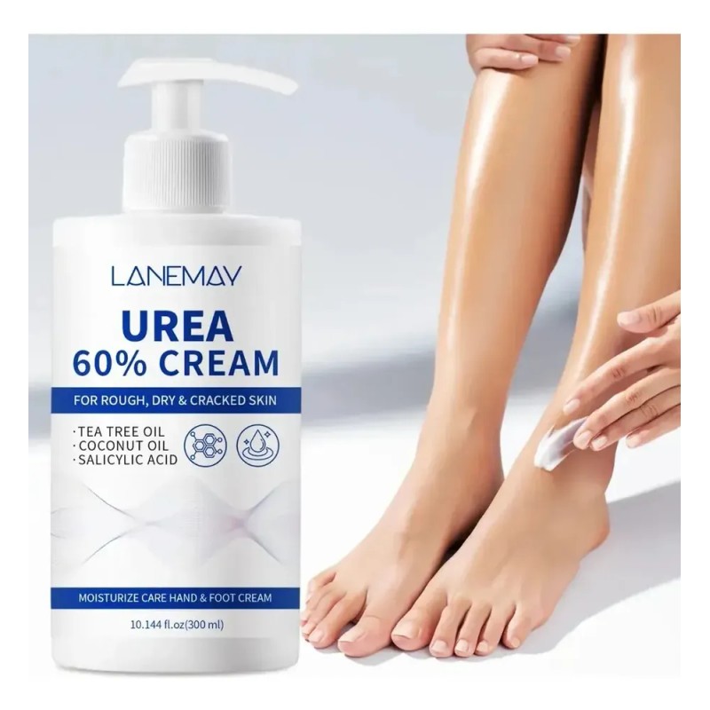 O Creme Ss Com 60% De Ureia Para Pés Rachados