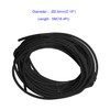 Aoje-Link 2.5mm ID Black Heat Shrink Tubing Shrinkable Tube 5M(16.4Ft)