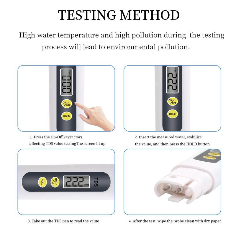 Joyan Water Tester and TDS Meter - Professional Water Quality
