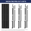 eTone Precut Light Seal Foam Sponge Kits Repair for Nikon