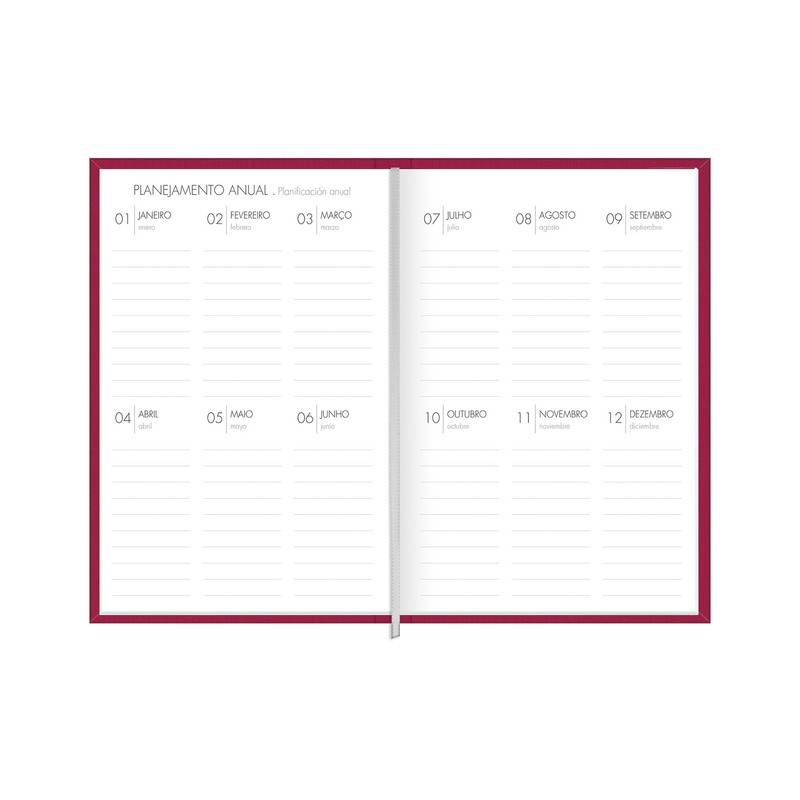 Tilibra Agenda 2024 Semanal Lume 13.5x19cm, 80 hojas