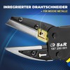 S&R Multifunctional Scissors 250 mm, Precision Cutter with 4 Extra