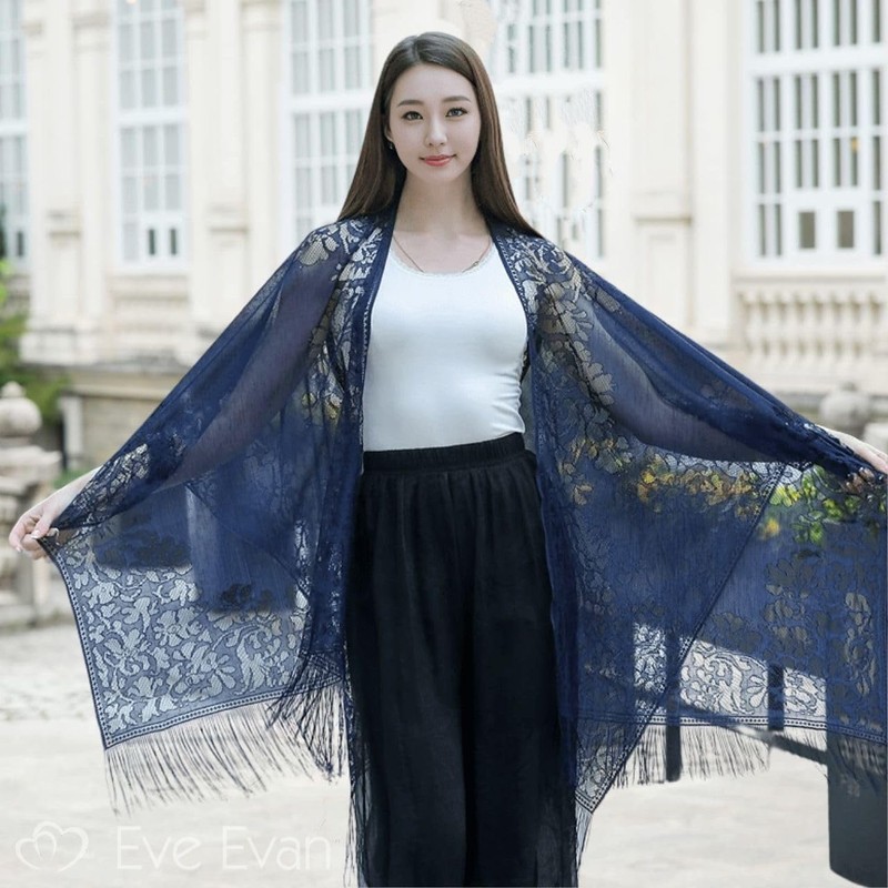 Evan EE01 Women's Stole, Lace, Formal, Weddings, After-parties, Congratulations, Condolences,