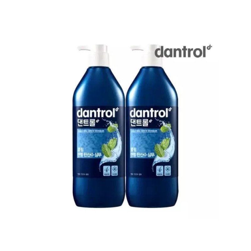 Dantroll 하루특가 댄트롤 딥클린&쿨링&상쾌한 샴푸 820ml 2입(옵션) [03 애플 샴푸
