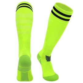 Olreco Soccer Socks Mens Soccer Socks Men Size 10-13 Neon Green Baseball Sock Size 14 Neon Green Mens Baseball Sock Men