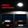 Nilight License Plate Lights Compatible with 1995 1996 1997 1998