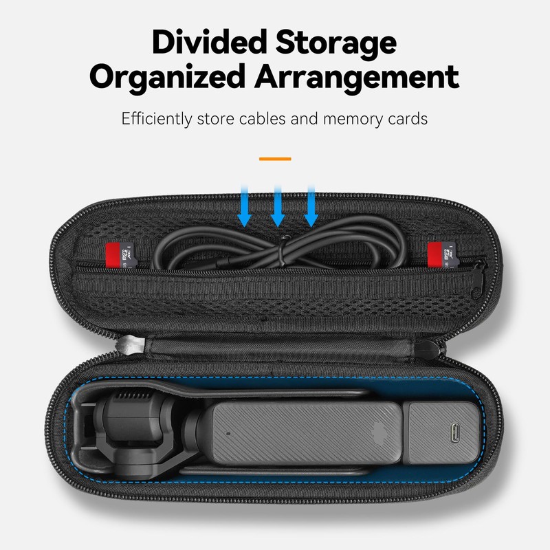 TELESIN Carrying Case for DJI Osmo Pocket 3, Travel Case