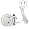 Microscope Camera Adjustable Dimmable LED Ring Light Source Lamp for