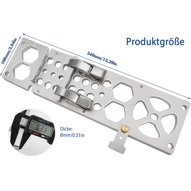 340 mm 90° Right Angle Guide Rail, Track Saw, Angle