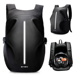 Motorcycle Backpack,Motorcycle Backpacks for Men,Motorcycle Backpack Waterproof,Helmet Backpack,Helmet Bag Black Large