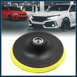 TUCKBOLD 5 Inch M14x2.0 Pad Backing Plate Hook Loop Polisher for Car Auto Automotive Parts