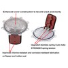 ATIE Pool 7056 Check Valve Cover with Flapper Assembly Compatible