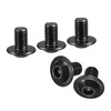 sourcing map Flanged Button Head Socket Cap Screws, 25 Pcs