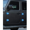 JeCar Door Hinge Cover Trim Exterior Accessories Compatible with Jeep