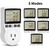 Diymore 2900W Plug in Thermostat Temperature Controller Electric Digital Thermostat