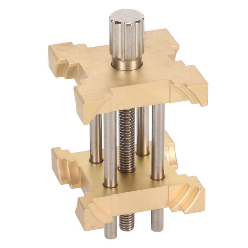 Watch Movement Holder Fixed Base Adjustable 4 Sided Watchmaker Clamp