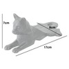 Woodside Heavy Duty Cast Iron Decorative Cat Door Wedge Stop,