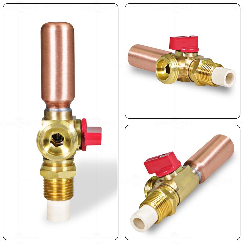 Highcraft 540DI Washing Machine Replacement Valve with Hammer Arrestor Inlet
