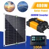 Unbranded 6000W Car Power Inverter Solar Power Generator With 400W