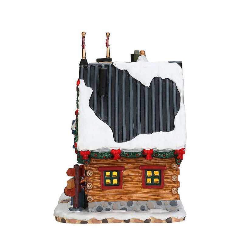 Lemax Vail Village Lighted Building: Apres-Ski Lodge, Porcelain