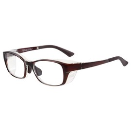 Wellington Type Pollen Protection Glasses AIR VISOR L Size (No Prescription) | Zoff Zoff Air Visor, UV Protection, Hay Fever Goggles Men's [54□19-123] - browns