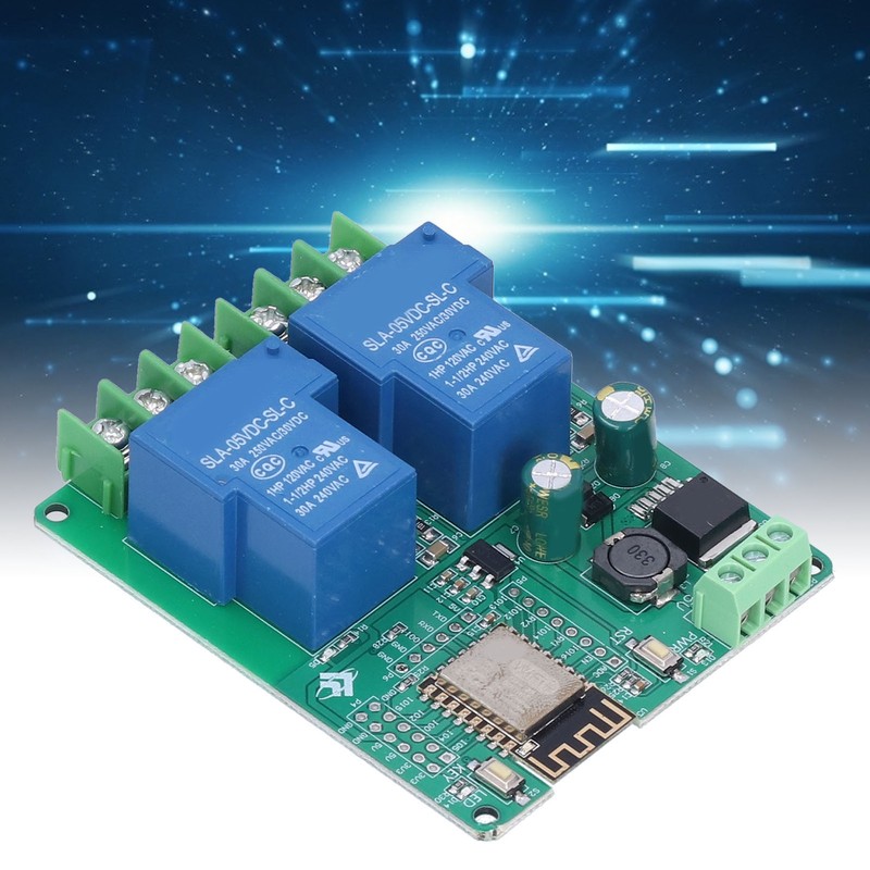2 Channel Relay Module WIFI 30A ESP8266 Development Board Switch