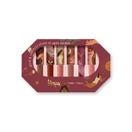 Republic Cosmetics Yuya Set de Edición Limitada con 6 Labiales Velvet de Larga Duración