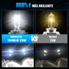 Luces Led Para Autos Kit 24000lm Faros Luz Carro H4