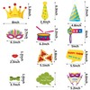 FSHANEE Happy Purim Photo Booth Props Set - 24 Counts,