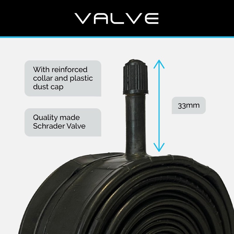 PAIR 16" Baldwins Cycle/Bike Inner Tubes 16" x 1-3/8", 16"