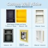 Modern Home Hotel Bathroom 16"x20" OEM Custom ABS Waterproof Recessed