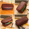 Gusti Leather Studio Strallan Pencil Case Makeup Bag